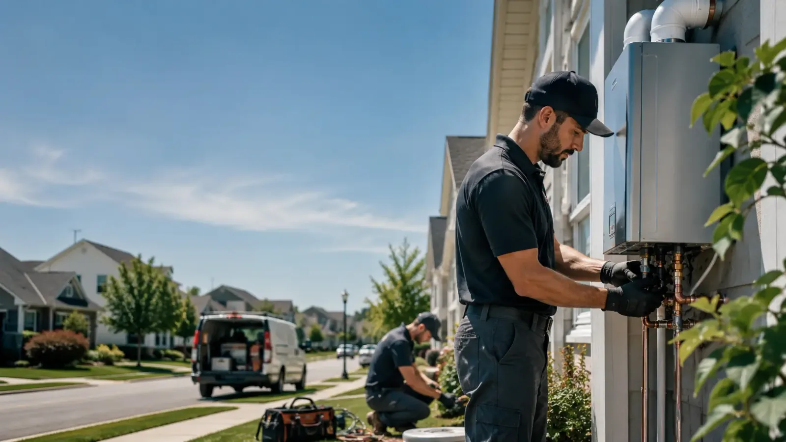 Tankless Water Heater Installation in Bryan, TX